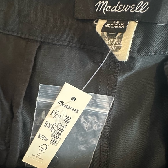 Madewell Slouchy Straight Pants in Drapey Twill - Picture 5 of 6